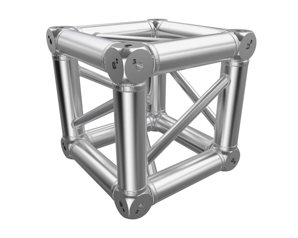 Global Truss F34 Corner Box Silber
