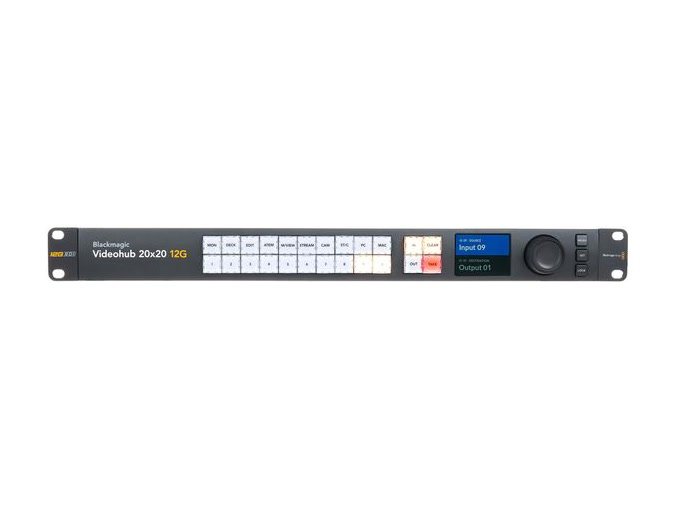 Blackmagic Videohub 20x20 12G